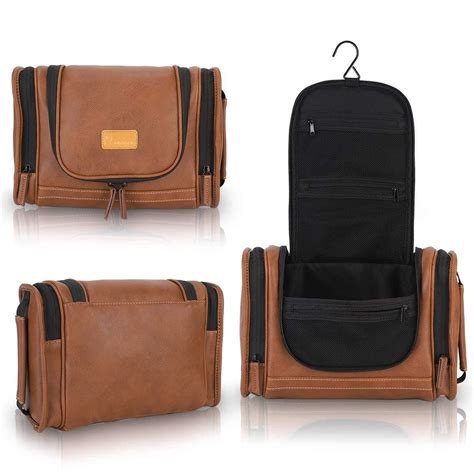 men's hanging travel toiletry bag.